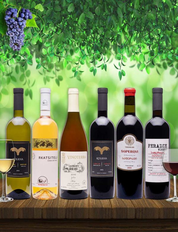 Ghvino.shop | Georgian wine tasting package Introduction