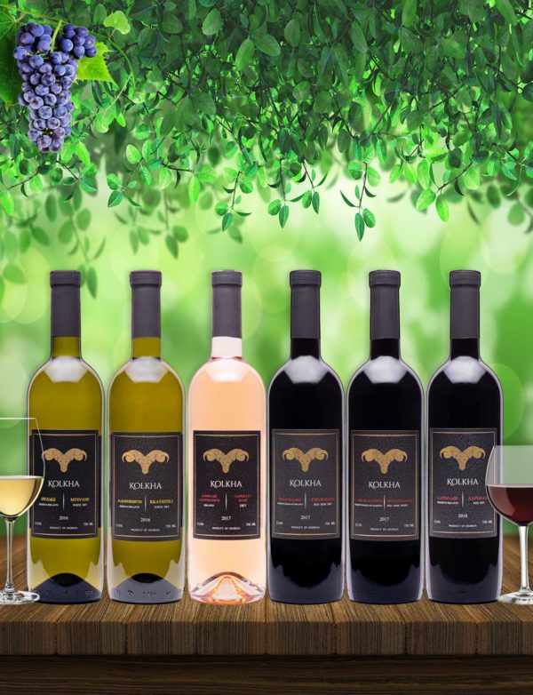 Ghvino.shop | Georgian wine tasting package Kolkha