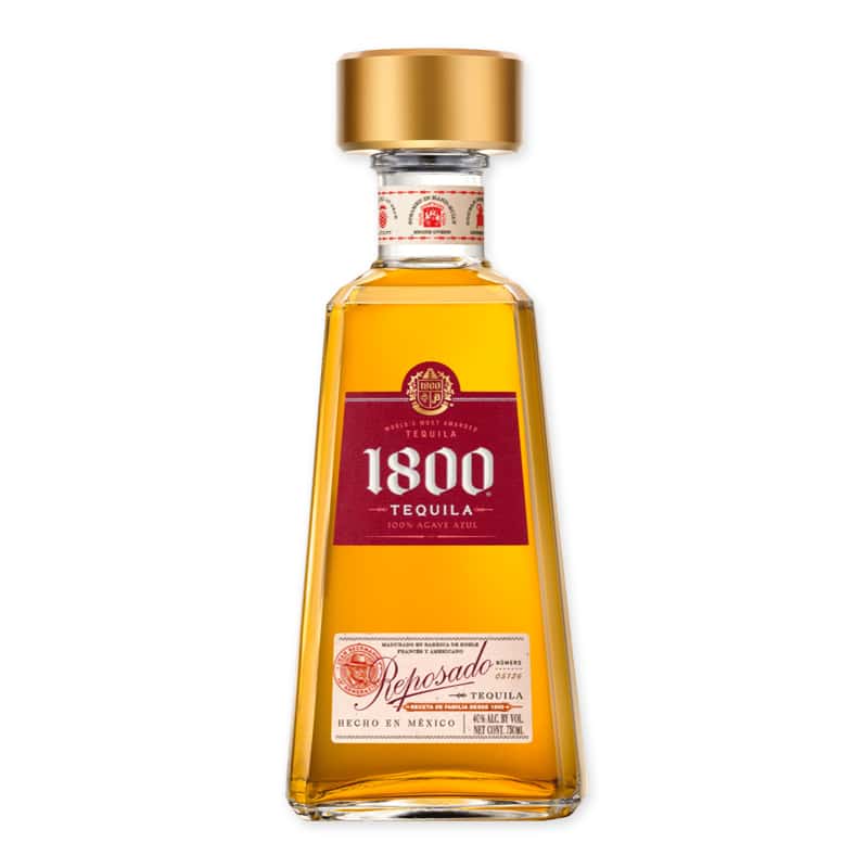 Geniet van de rijke smaak en subtiele houttonen van 1800 Reposado tequila. Gemaakt van 100% blauwe agave en gerijpt in eikenhouten vaten. Bestel nu