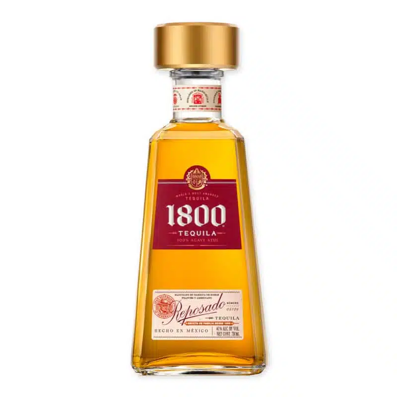 Geniet van de rijke smaak en subtiele houttonen van 1800 Reposado tequila. Gemaakt van 100% blauwe agave en gerijpt in eikenhouten vaten. Bestel nu