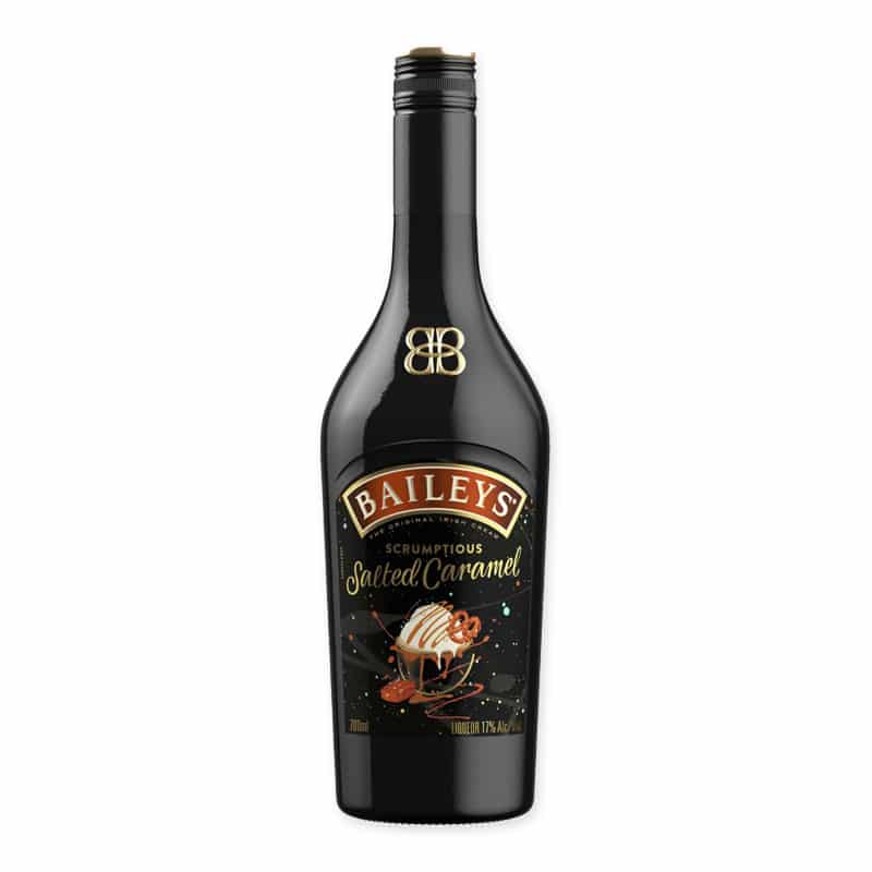 Baileys Salted Caramel is een romige likeur met toffee