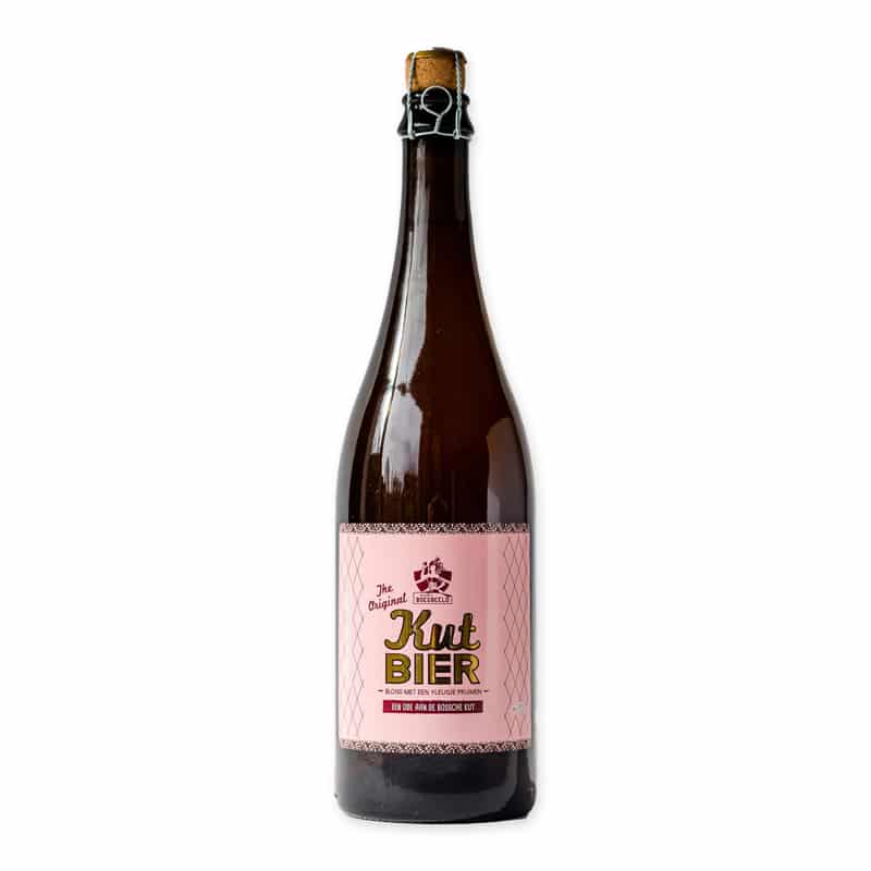 Kut Bier Blond Met Pruimen in 75cl fles. Fruitig blond bier (6