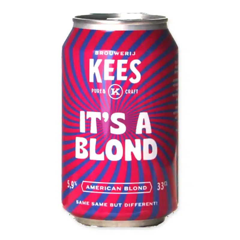 Ontdek Brouwerij Kees It's A Blond met zijn perfecte balans tussen mout en verse hop. Heerlijk verfrissend en lokaal gebrouwen in Nederland.