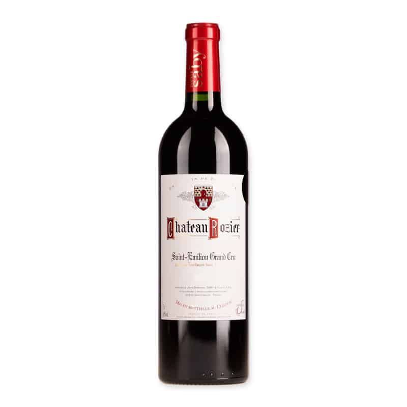 Proef de finesse van Château Rozier Saint Emilion Grand Cru