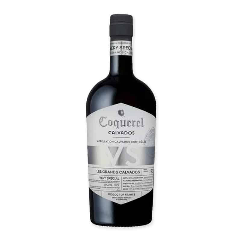 Taste the rich flavors of Coquerel Calvados Fine AOC, an artisanal French brandy with a luxurious blend of apples and subtle oak notes.