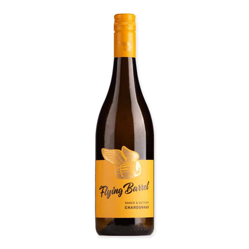 Proef de rijkdom van Flying Barrel Oaked & Buttery Chardonnay