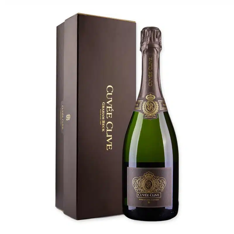 Ervaar de complexe aroma's en hoogwaardige kwaliteit van Graham Beck MCC Brut Cuvée Clive. Een perfecte keuze voor liefhebbers van verfijning. 🍾