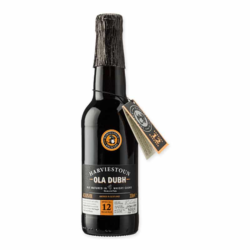 Geniet van de diepe en complexe smaken van Harviestoun Ola Dubh 12
