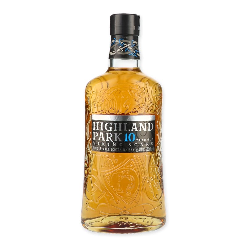 Ervaar de Highland Park 10 Year Old Viking Scars