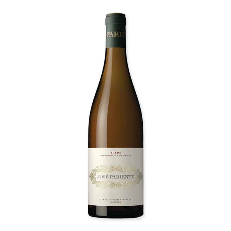 José Pariente Verdejo Fermentado en Barrica Rueda is een complexe Verdejo met houtrijping. Romig
