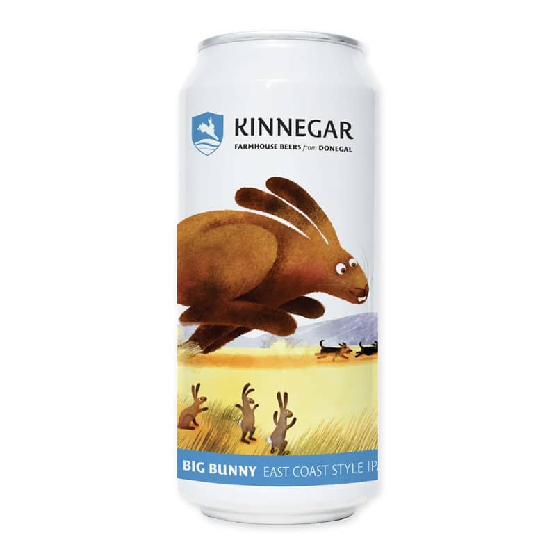 Discover Kinnegar Big Bunny East Coast IPA, a 440ml Irish craft beer with a rich, fruity flavor and a smooth finish. Perfect for lovers of craft beers.