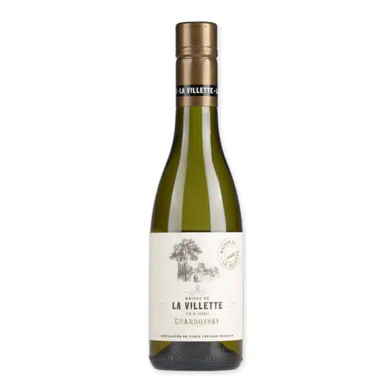 Ontdek La Villette Chardonnay 0.375l in kleine flessen