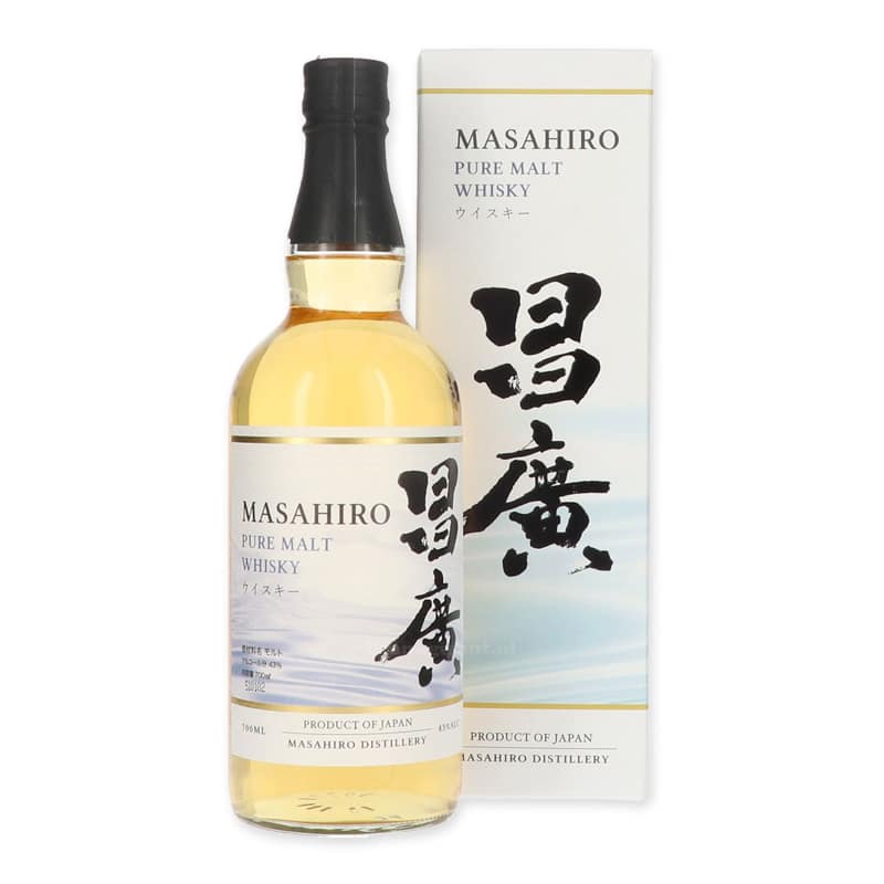 Ontdek de unieke smaak van Masahiro Pure Malt Whisky