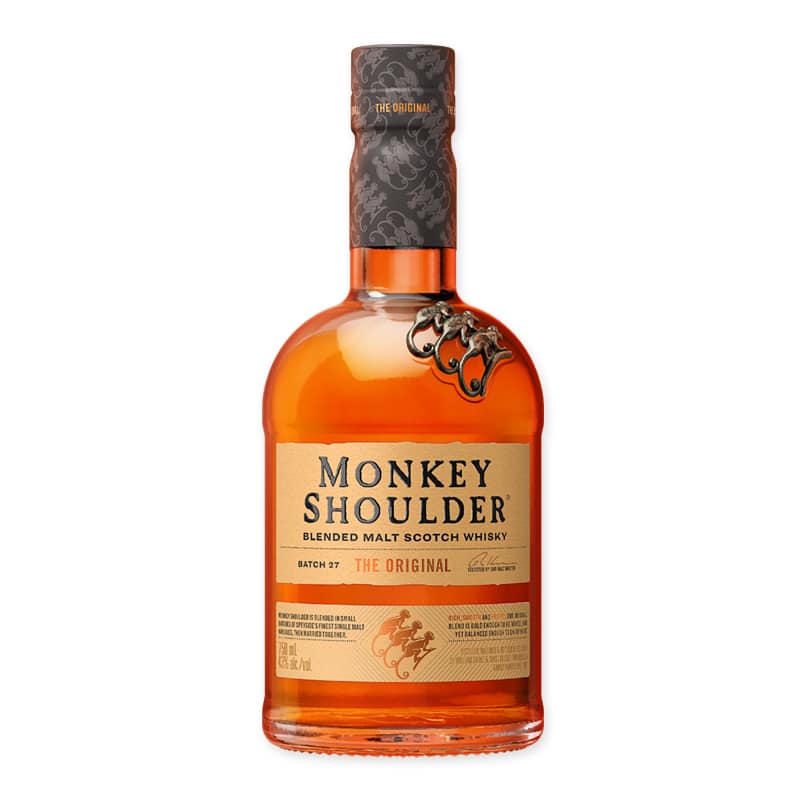 Ontdek de rijke en soepele smaak van Monkey Shoulder Blended Malt Whisky