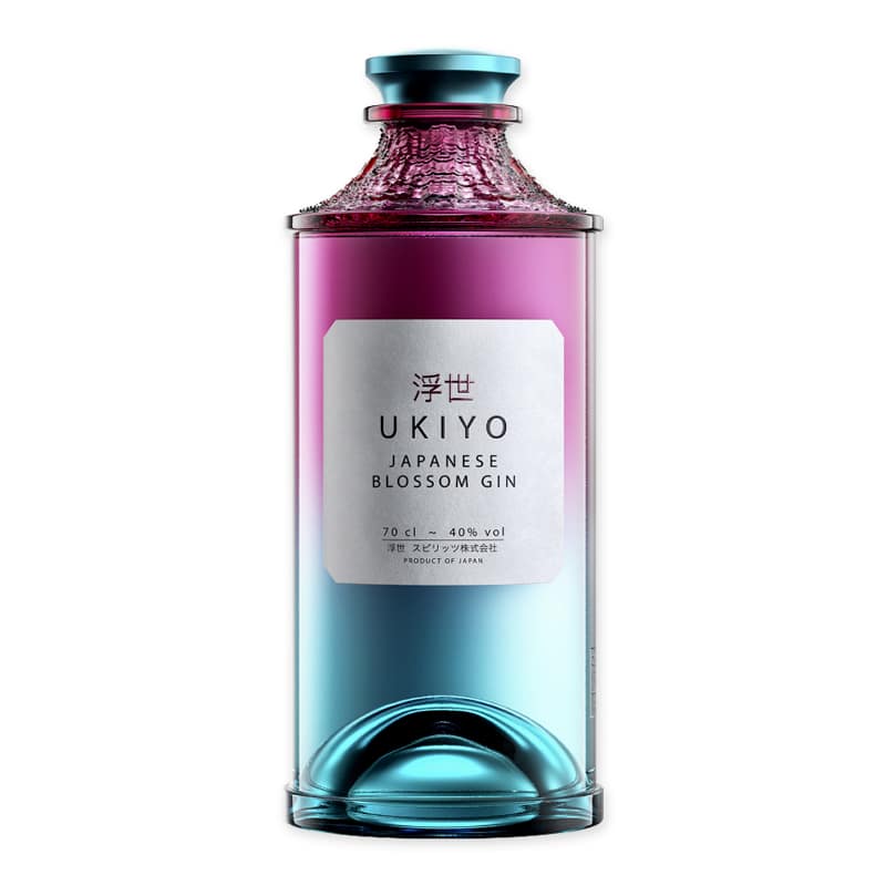 Ervaar de verfijnde smaak van Ukiyo Japanese Blossom Gin