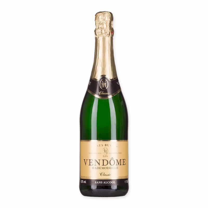 Ontdek de verfijnde smaak van Vendome Mademoiselle Classic Alcohol Vrije Wijn. Perfect voor speciale gelegenheden zonder alcohol. Verfrissend en fruitig.