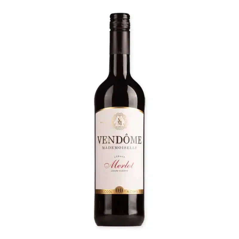 Vendôme Merlot Alcoholvrij is een biologische rode drank met zwarte bessen en pruim. Gemaakt van gedealcoholiseerde Merlot.