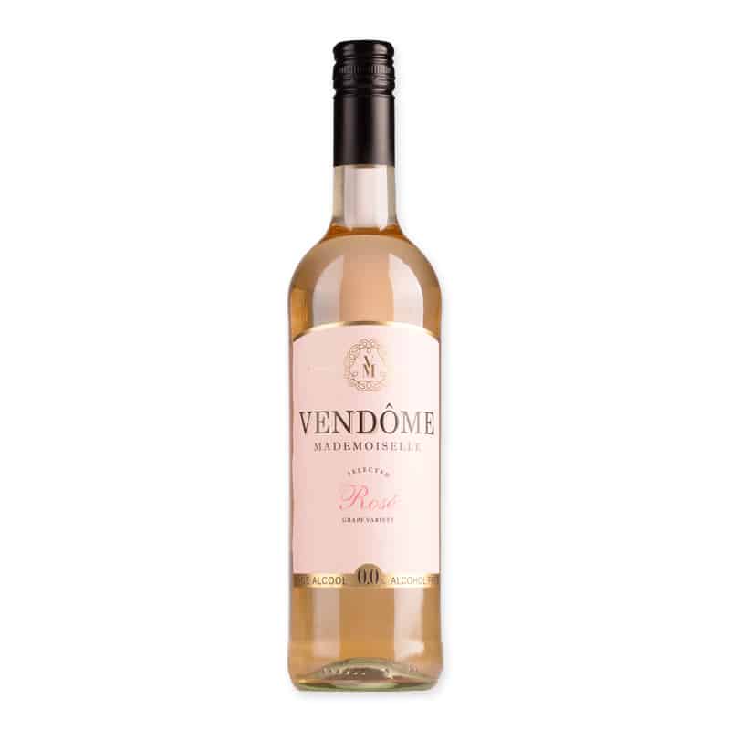 Vendôme Rosé Alcoholvrij is een frisse rosé van Tempranillo met bessen