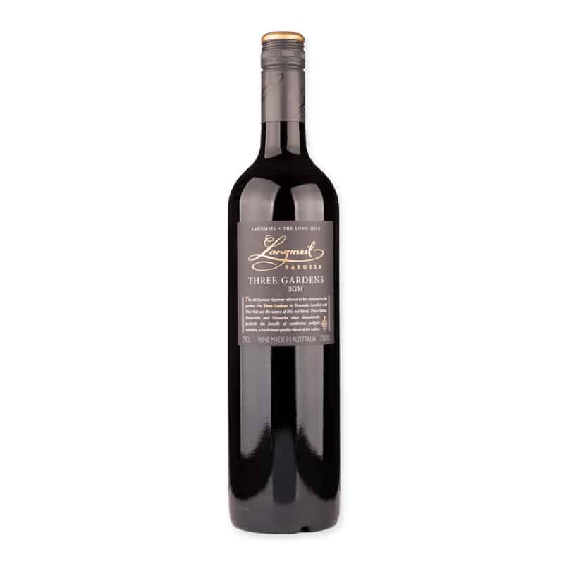 Proef eens deze Langmeil Three Gardens Shiraz Mataro Grenache 2019