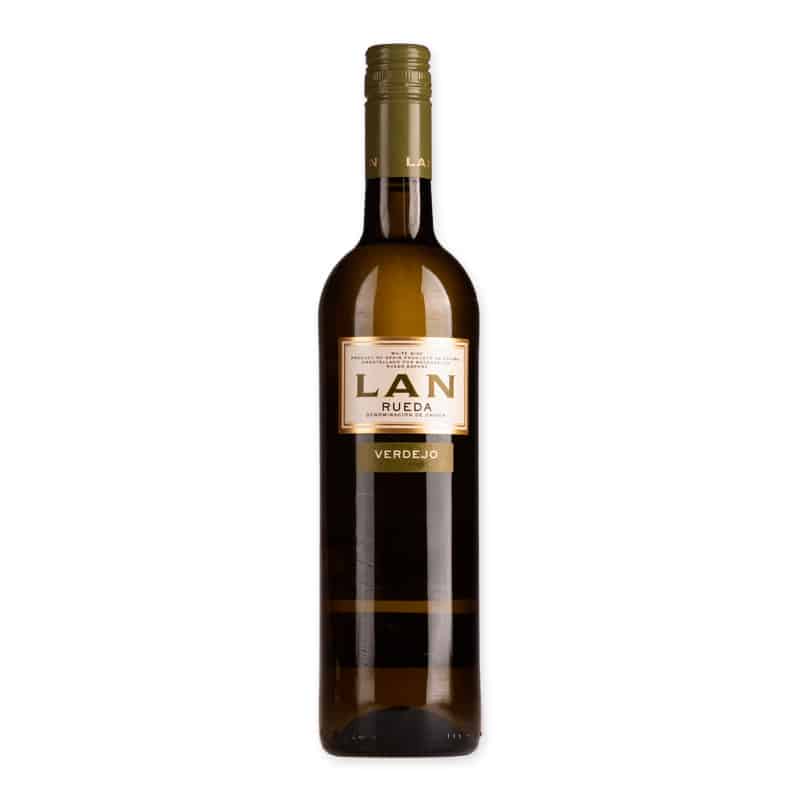 LAN Rueda Verdejo is a fresh white wine with white fruit, anise, and minerality. Full-bodied and creamy with sparkling acidity.