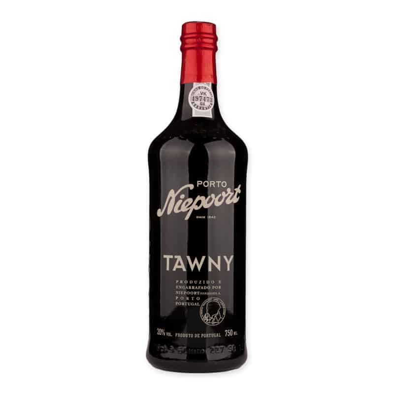 Niepoort Tawny Port is an amber-colored port with notes of dried fruit, caramel, and nuts. Elegant, complex, and smooth.